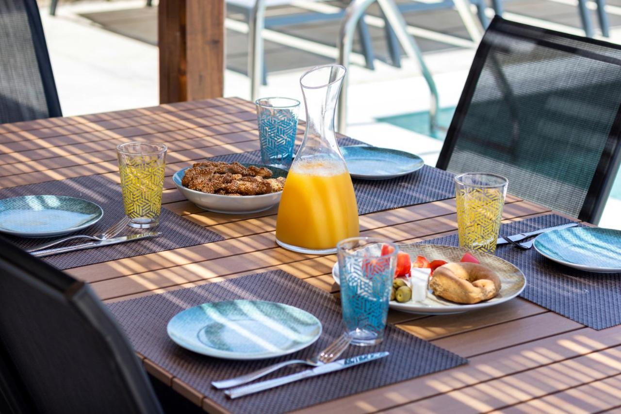 Cato Agro 5, Seafront Villa With Private Pool Afiartis Extérieur photo