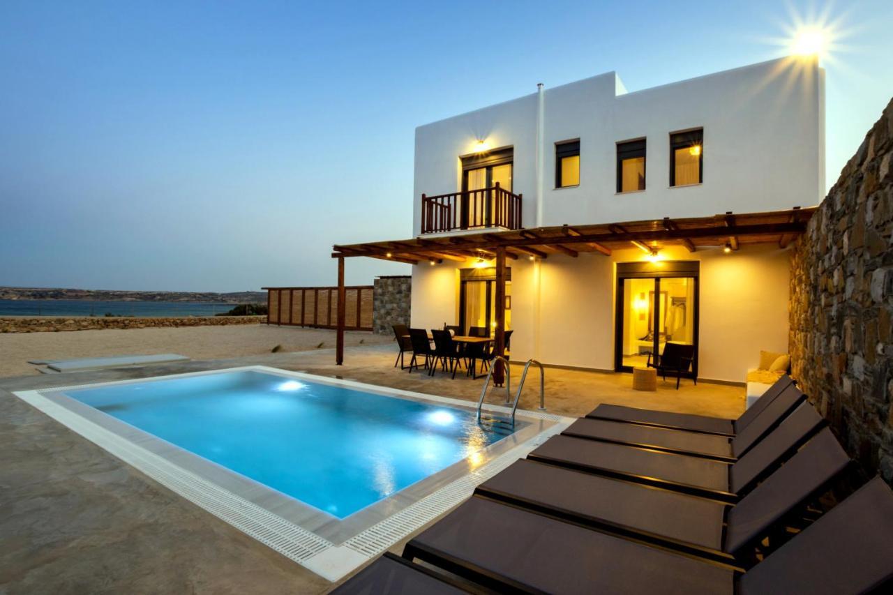 Cato Agro 5, Seafront Villa With Private Pool Afiartis Extérieur photo