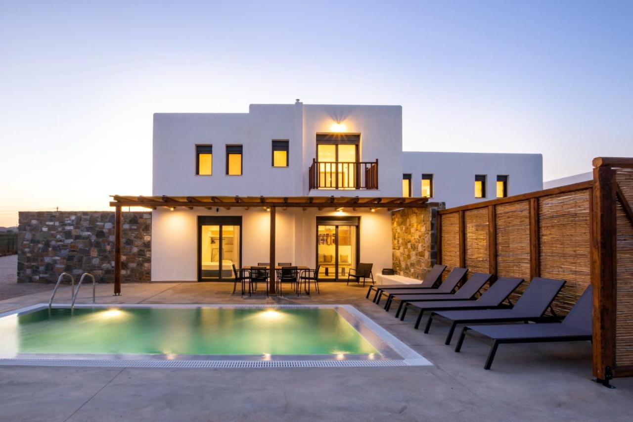 Cato Agro 5, Seafront Villa With Private Pool Afiartis Extérieur photo